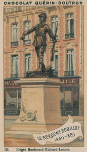 Sergeant Bobillot, 1860-1885, Erigee Boulevard Richard-Lenoir av French School
