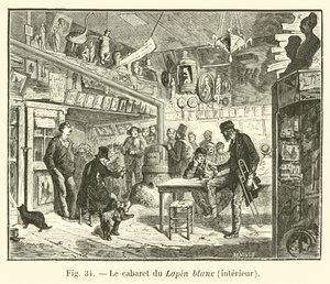 The White Rabbit cabaret, inredning