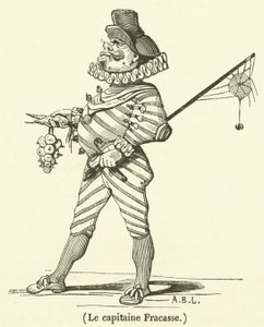 Kapten Fracasse (gravyr) av French School