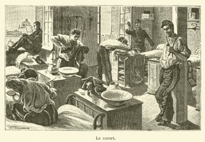 Le casert (gravyr) av French School