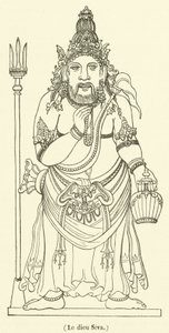 Guden Siva (gravyr) av French School