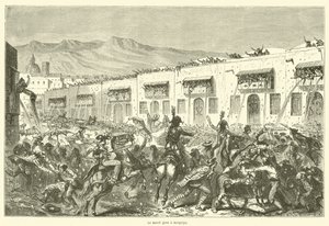 Skärtisdag i Arequipa (gravyr) av French School