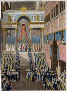 Napoleons kröning (1769-1821), 2 december 1804.(Napoleons kröning den 2 december av French School
