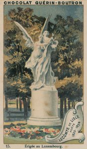Leconte de Lisle, poet, 1820-1894, uppförd i Luxemburg av French School