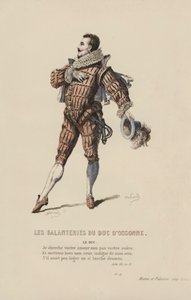 The Galanteries Of The Duke of Ossonne, The Duke (färgad gravyr) av French School