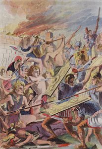 Gauloisen av Vercingetorix av French School