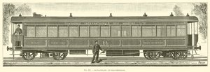 Vagnarna-Lits, Vagn-restaurangen (gravyr) av French School