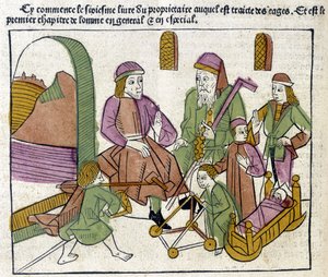 Livets åldrar - i "" Ägaren"" av Glanville, Lyon av French School