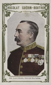Lord Minto, vice-roi des Indes (färgat foto) av French School