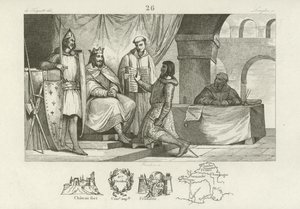 Ludvig II, kung av Italien och den helige romerske kejsaren av French School