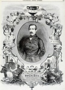 Louis Napoleon Bonaparte (Louis-Napoleon III), Frankrikes president - Ill. av French School