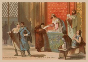 Ludvig VI av Frankrike, kallad den fete (1081-1137) av French School