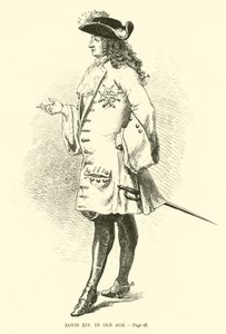 Ludvig XIV i ålderdom av French School