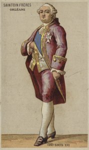 Ludvig XVI av French School