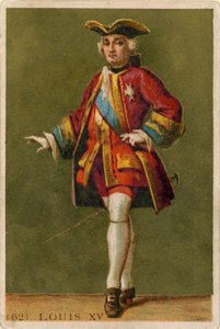 Ludvig XV av French School