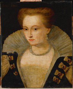 Louise de Lorraine, drottning av Frankrike, hustru till Henri III ... av French School