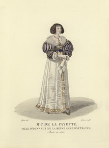 Louise de la Fayette, Maid of Honor till Anne av Österrike, drottning gemål till kung Ludvig XIII av Frankrike