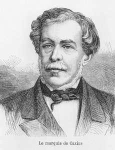 Luís Alves de Lima e Silva, hertig av Caxias (gravyr) av French School