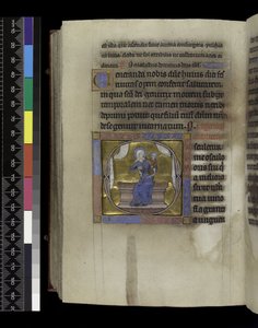 MS 300 f.284v, Song of Songs, från Isabellas Psalter and Hours of France, Paris, c.1265-70 (penna & bläck och tempera på pergament) av French School