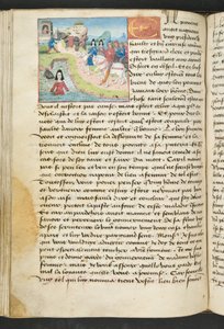 MS Hunter 252 110v sida från Cent Nouvelles Nouvelles, c.1461-62 av French School