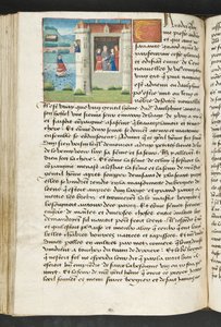 MS Hunter 252 127v Sida från Cent Nouvelles Nouvelles, c.1461-62 av French School