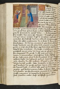 MS Hunter 252 154v-sida från Hundred New News, c.1461-62 av French School
