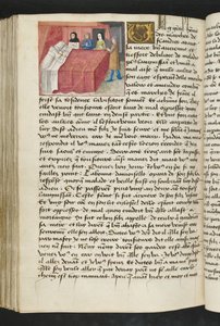 MS Hunter 252 164v sida från Cent Nouvelles Nouvelles, c.1461-62 av French School