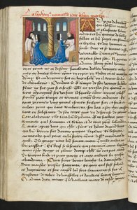 MS Hunter 252 165v sida från Cent Nouvelles Nouvelles, c.1461-62 av French School