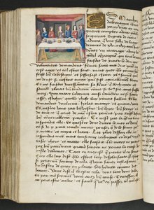 MS Hunter 252 168v sida från Cent Nouvelles Nouvelles, c.1461-62 av French School