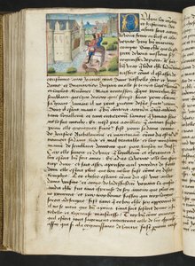MS Hunter 252 169v Sida från Cent Nouvelles Nouvelles, c.1461-62 av French School