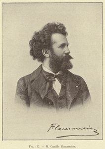 M Camille Flammarion (gravyr) av French School