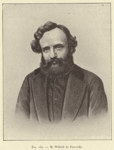 M Wilfrid de Fonvielle (gravyr) av French School