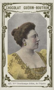 Madame Deschamps-Jehin, de lOpera (färgat foto) av French School