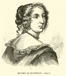 Madame de Montespan av French School