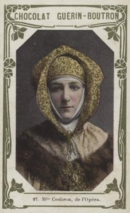 Mademoiselle Cesbron, von der Oper von French School