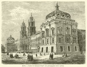 Mafra (gravyr) av French School