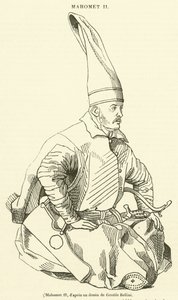 Mahomet II (gravyr) av French School