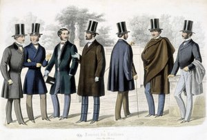 Manliga modeller, "" Journal of tailors"" av French School