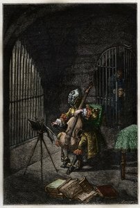 Man in the Iron Mask, spelar cello i fängelset - L