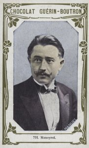 Maneyrol (färgad bild) av French School