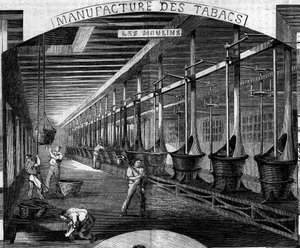 Tobaksfabrik, Paris av French School