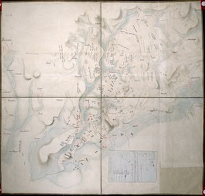 Karta för slaget vid Austerlitz, 2 december 1805