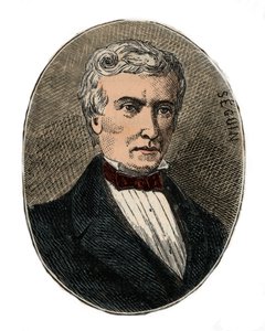 Marc Seguin (1786-1875) arkitekt och ingenjör - Gravyr i "Sciences à la range de tous - populär fysik och kemi" av Alexis Clerc - Slutet av 1800-talet - Privat samling av French School