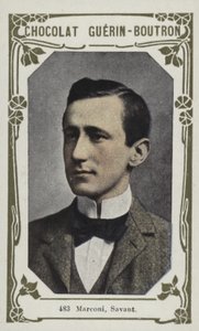 Marconi, Savant (färgad bild) av French School