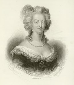 Marie Antoinette av French School