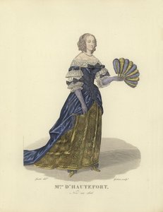 Marie de Hautefort, favorit hos kung Ludvig XIII av Frankrike