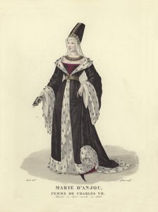 Marie av Anjou, hustru till kung Karl VII av Frankrike