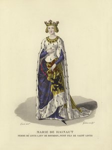 Marie av Hainaut, hustru till Ludvig I, hertig av Bourbon