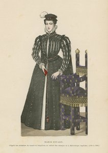 Mary, drottning av skotten av French School