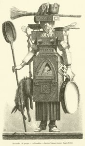 Grekiska maskerader, La Vivandiere (gravyr) av French School